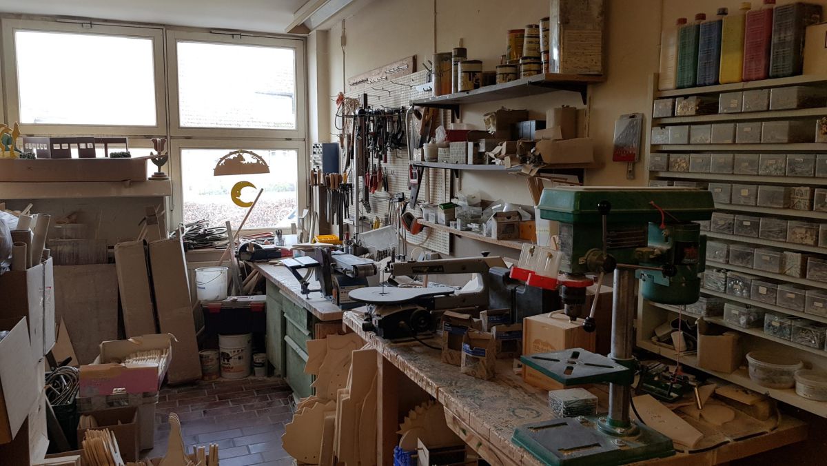 Werkstatt des Lohner Jugendtreffs